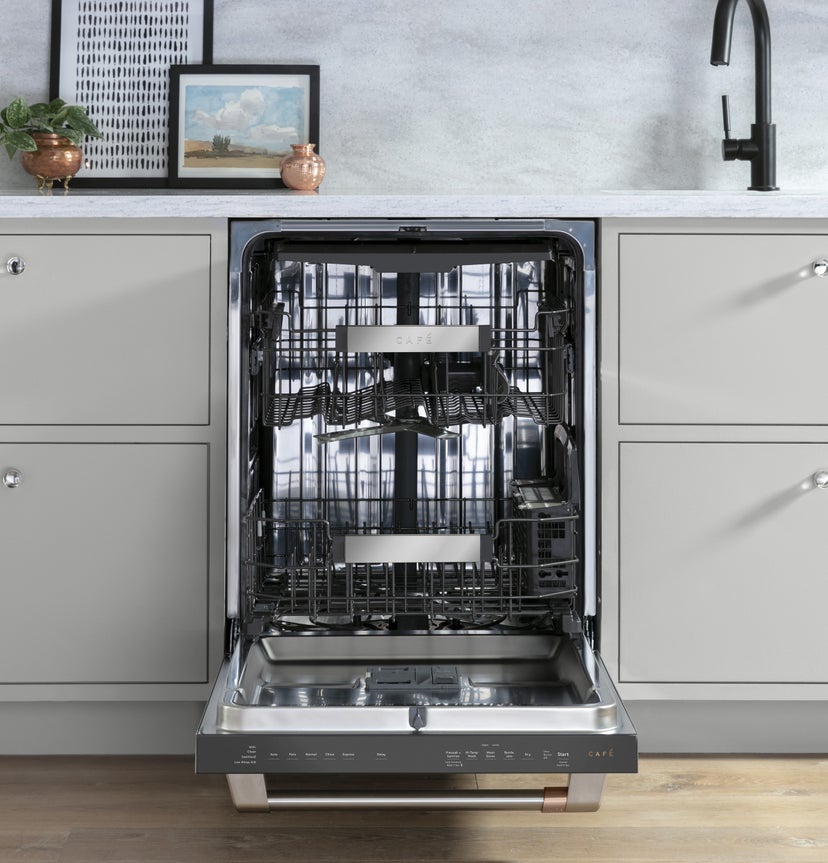 Cafe CDT805P2NS1 24 Inch Fully Integrated Built In Dishwasher with ...