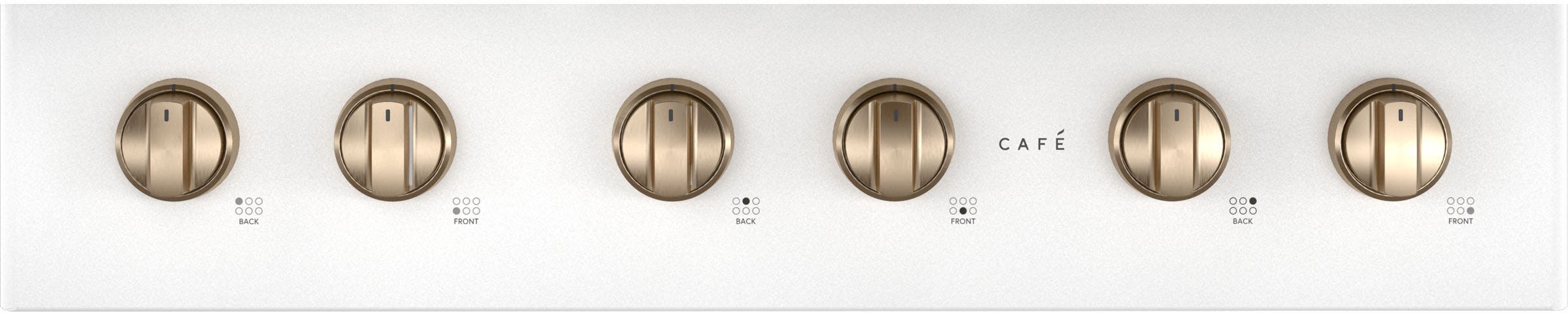 Cafe CGU366P4TW2 Matte White/Brushed Bronze