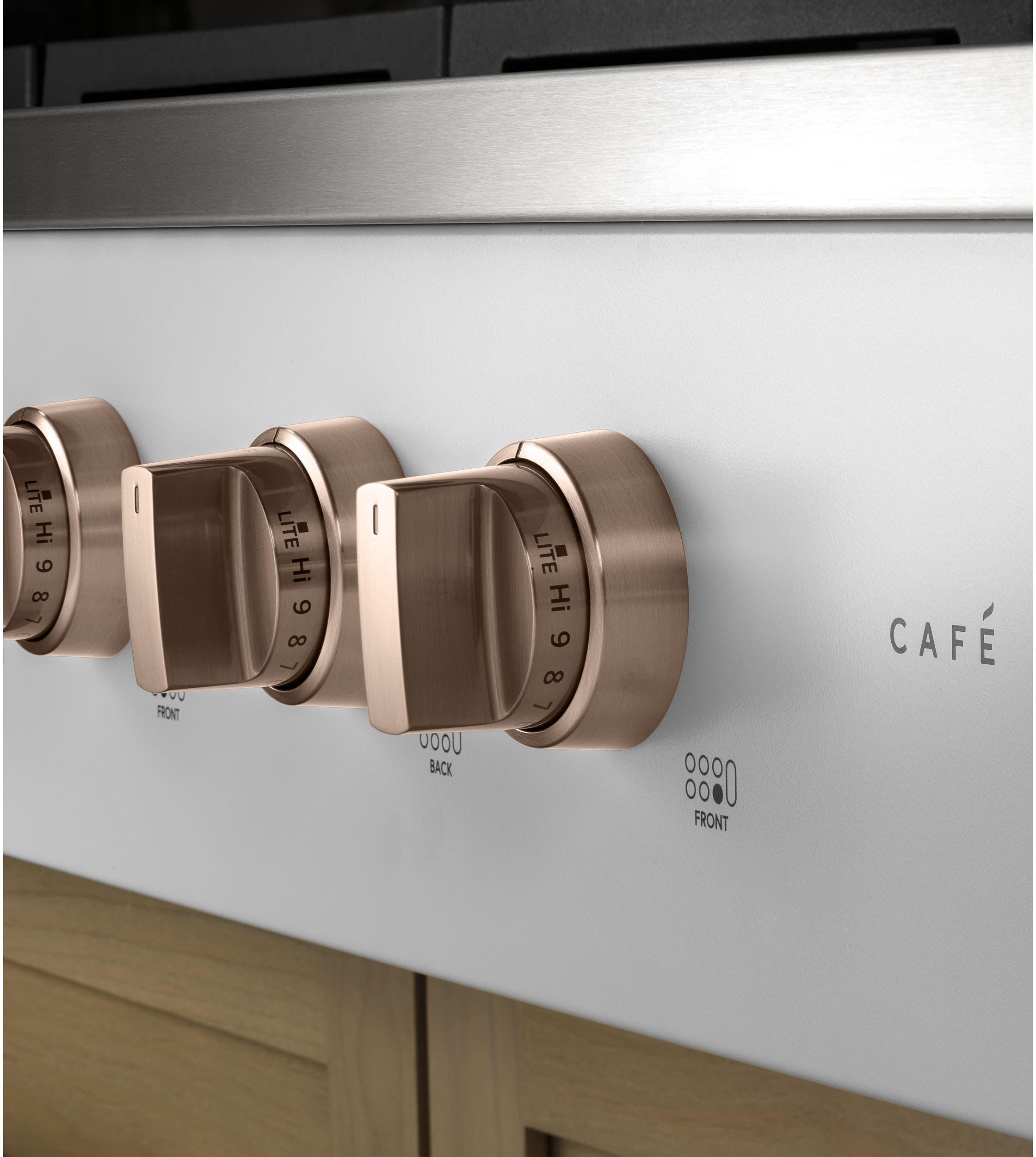 Cafe CGU366P4TW2 Matte White/Brushed Bronze