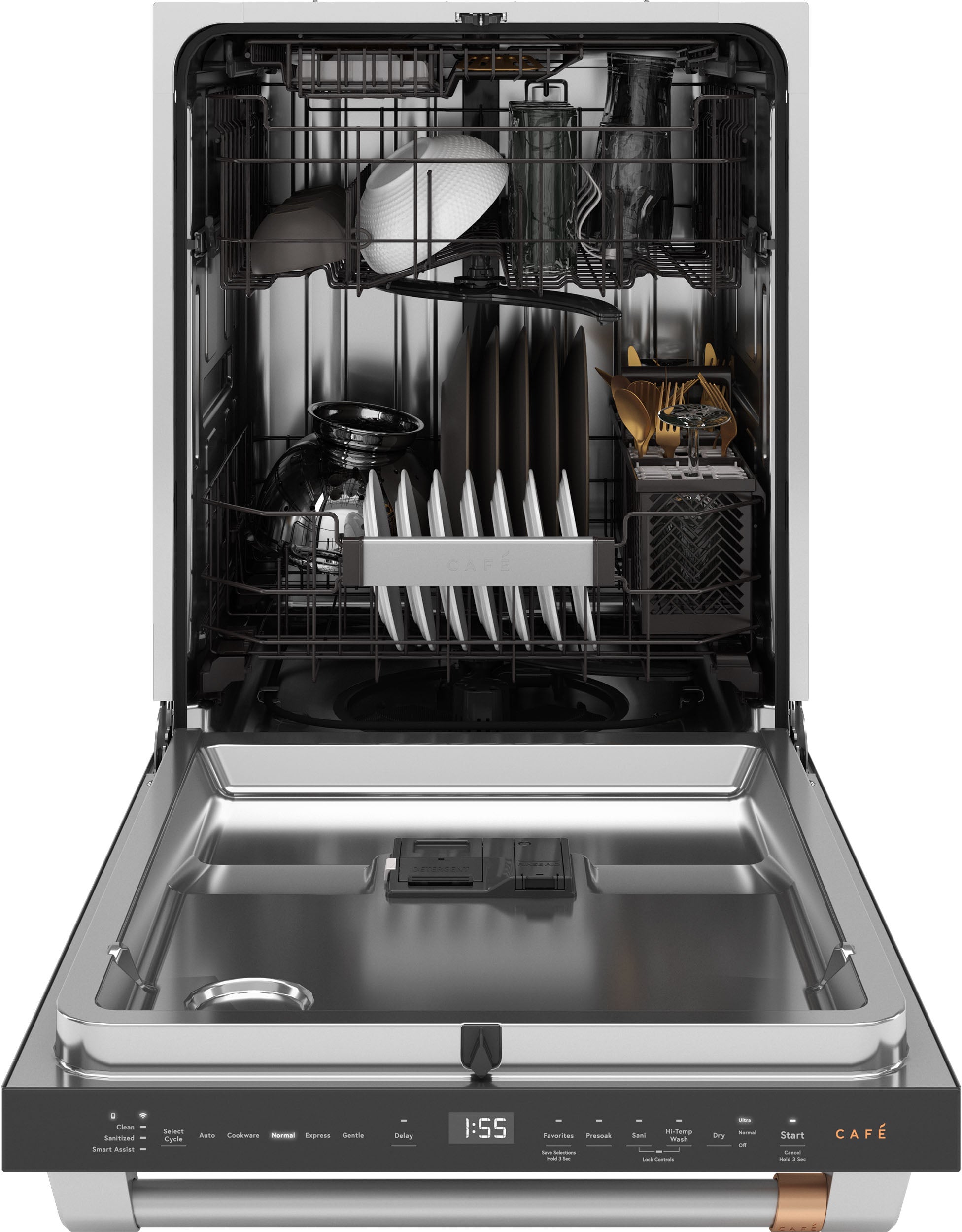 Cafe CDT828P2VS1 24 Inch Fully Integrated Dishwasher Stainless