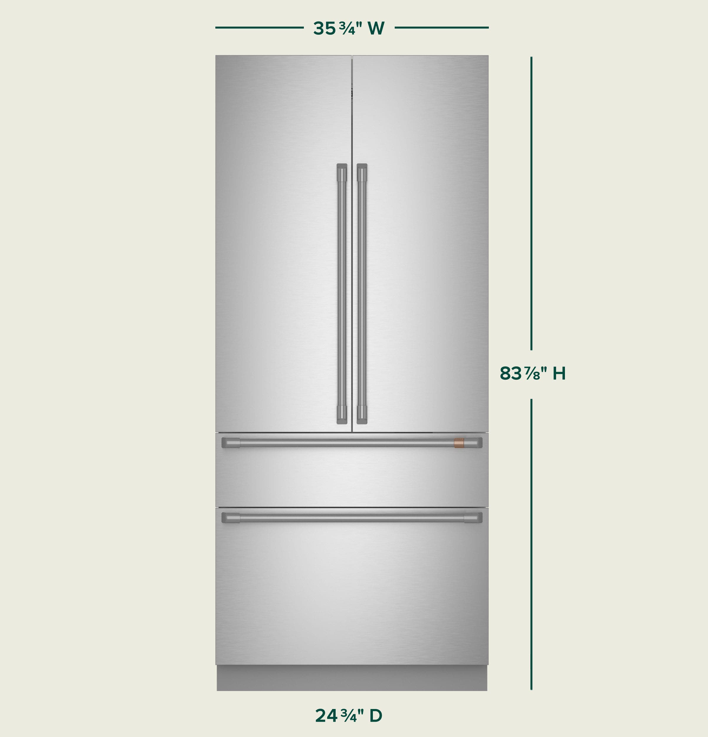 Cafe CIP36NP2VS1 Stainless Steel