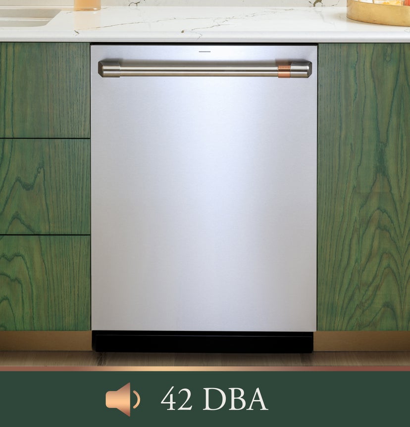 Cafe CDT828P2VS1 24" Smart Dishwasher with Ultra Wash & Dry: Stainl...