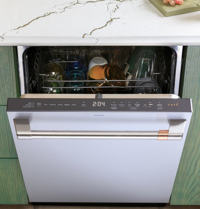 Cafe CDT828P2VS1 24" Smart Dishwasher with Ultra Wash & Dry: Stainl...