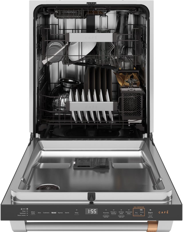 Cafe CDT858P2VS1 24 Inch Fully Integrated Built-In Smart Dishwasher...