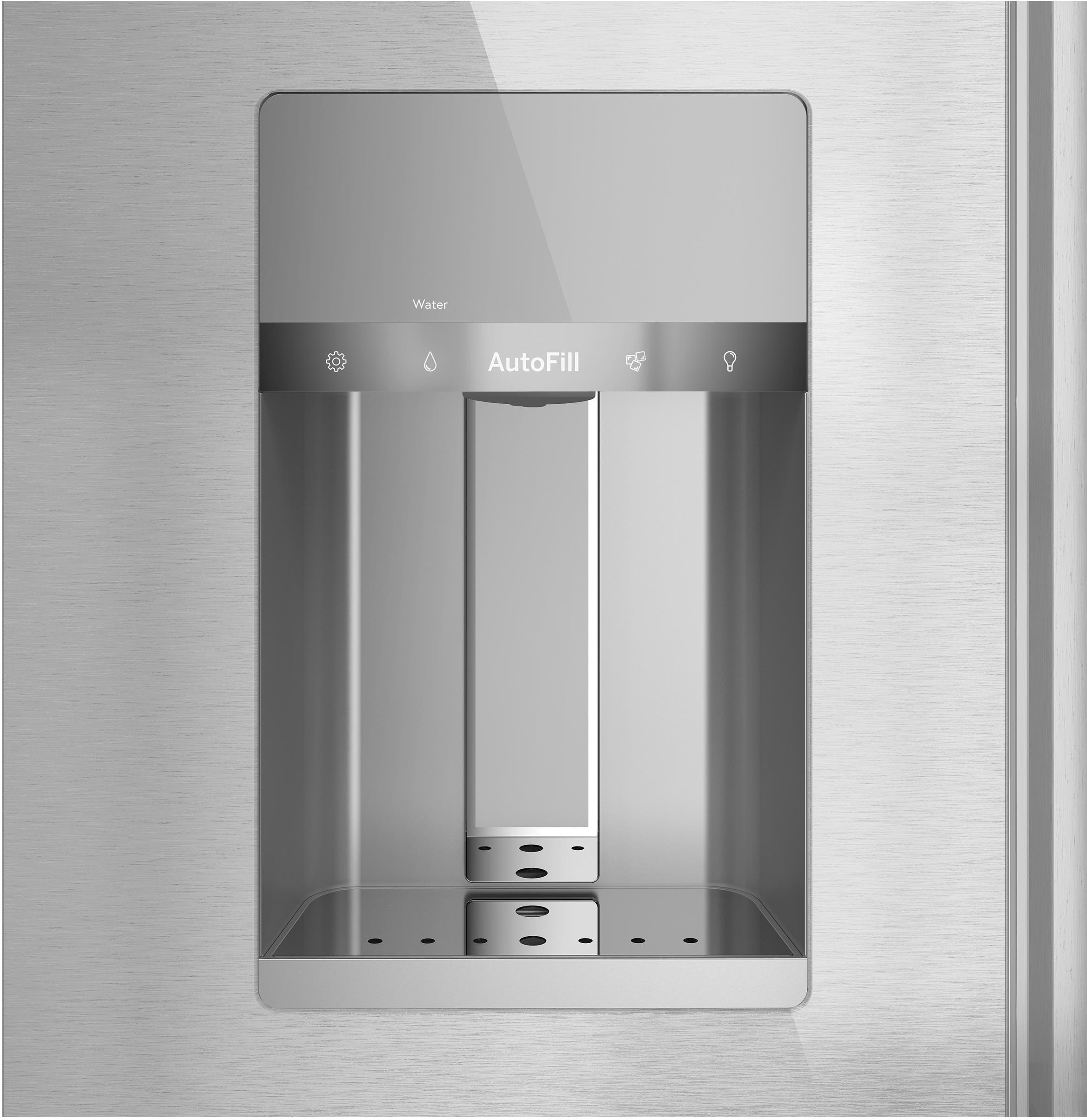 Cafe CVE28DM5NS5 Platinum Glass
