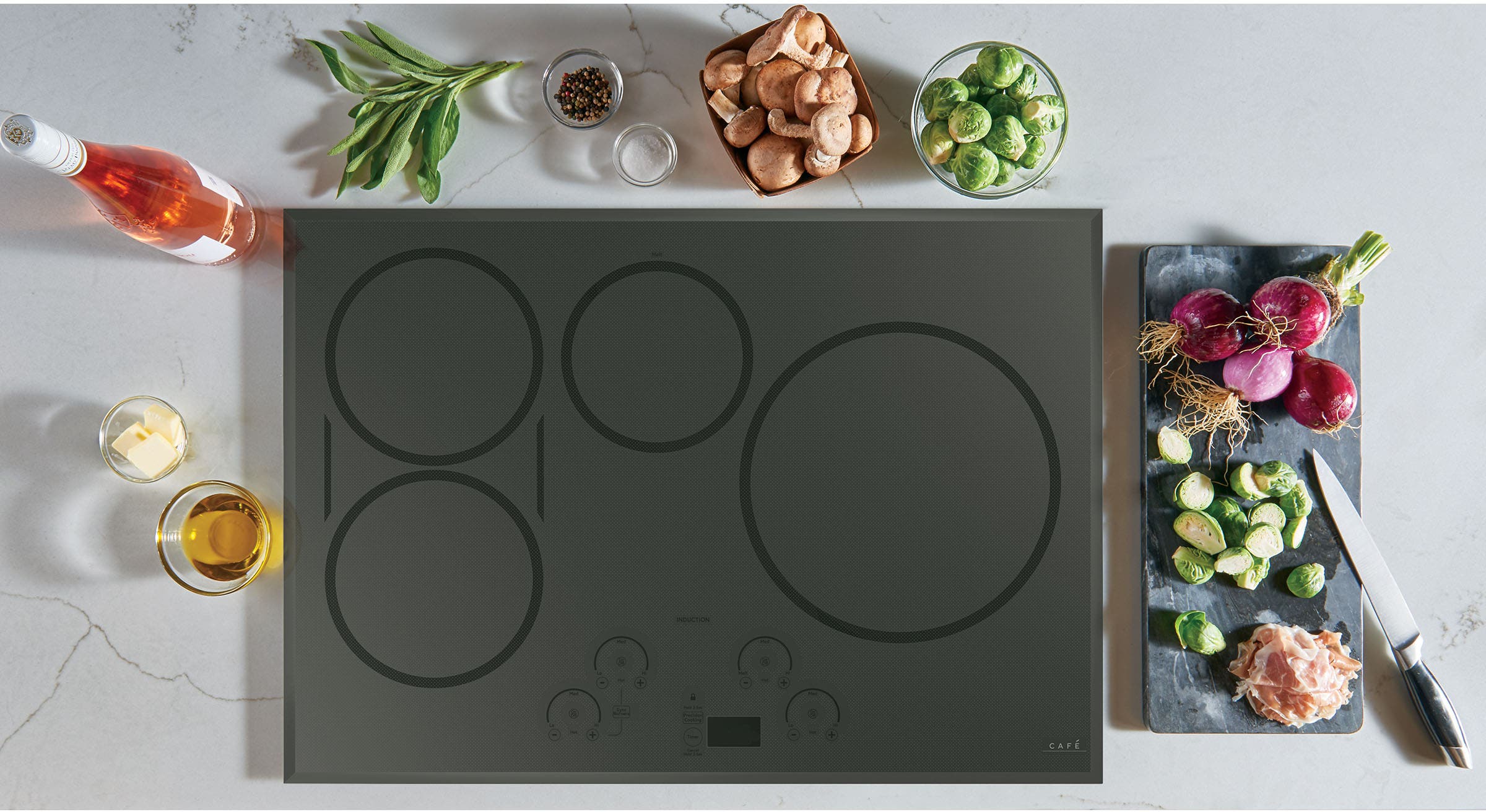 Cafe CHP95302MSS Flagstone Gray