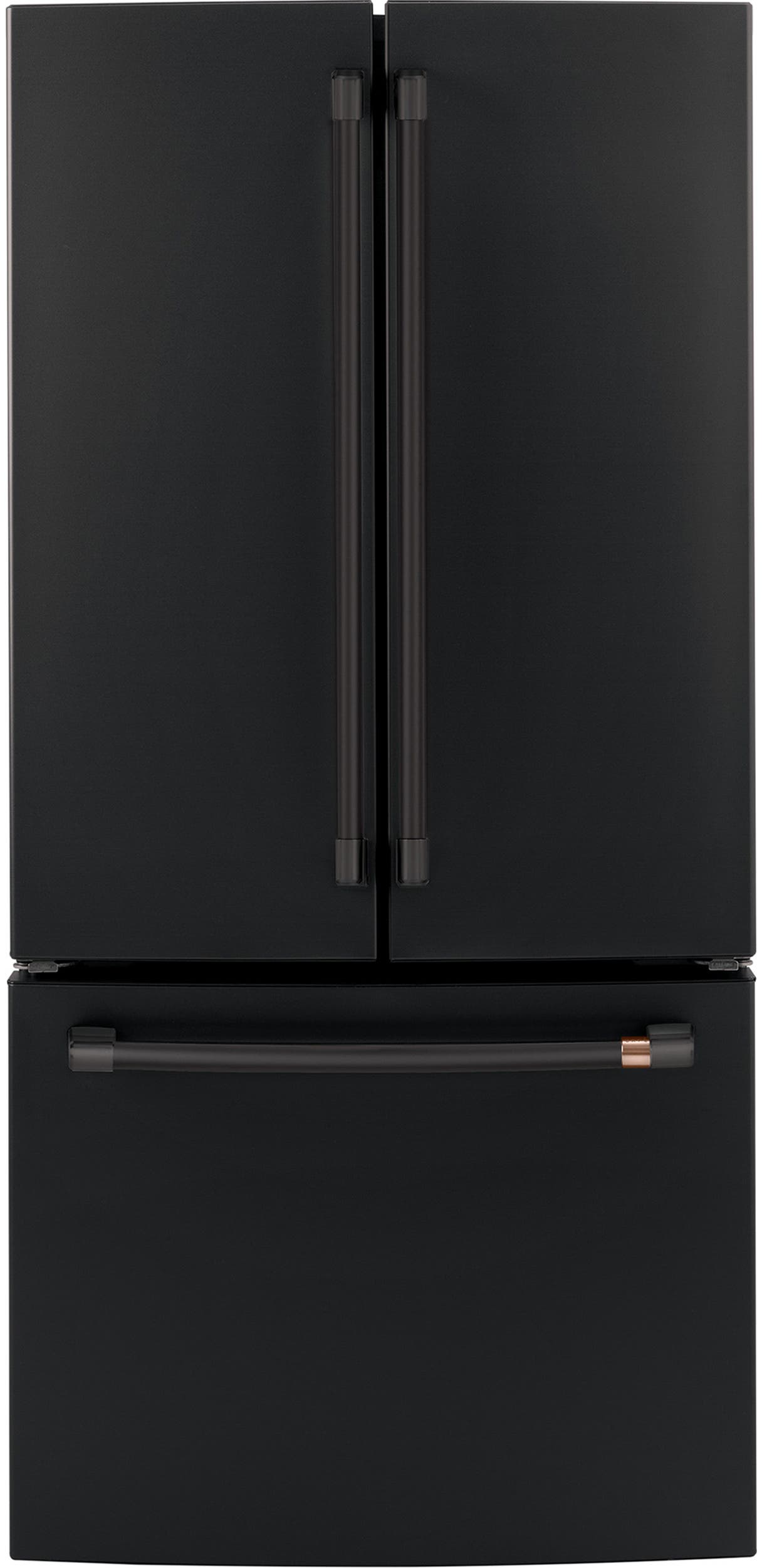 Cafe CWE19SP3ND1 Matte Black with Brushed Stainless Handles