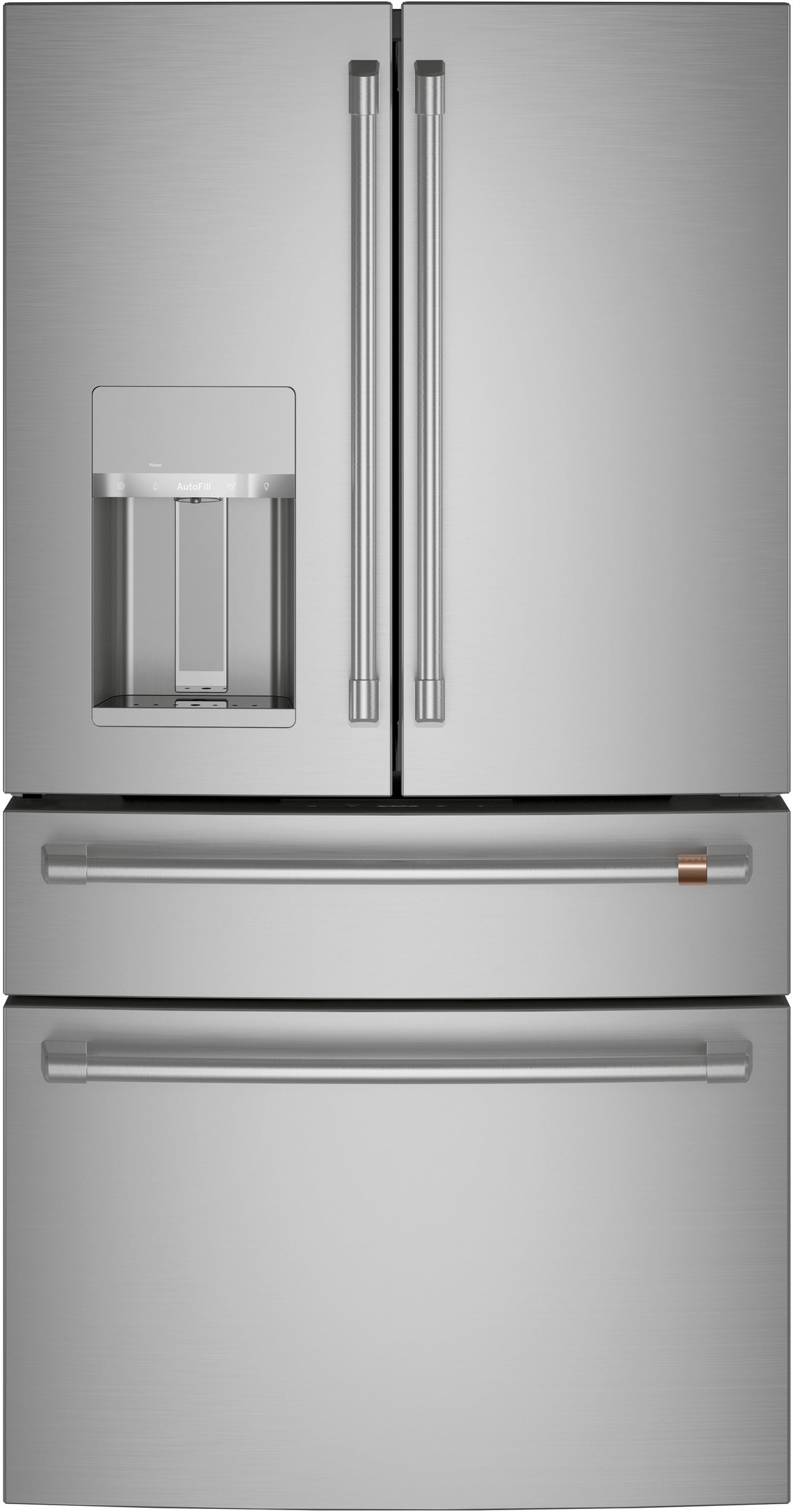 Cafe CXE22DP2PS1 36 Inch Counter Depth 4-Door French Door Smart