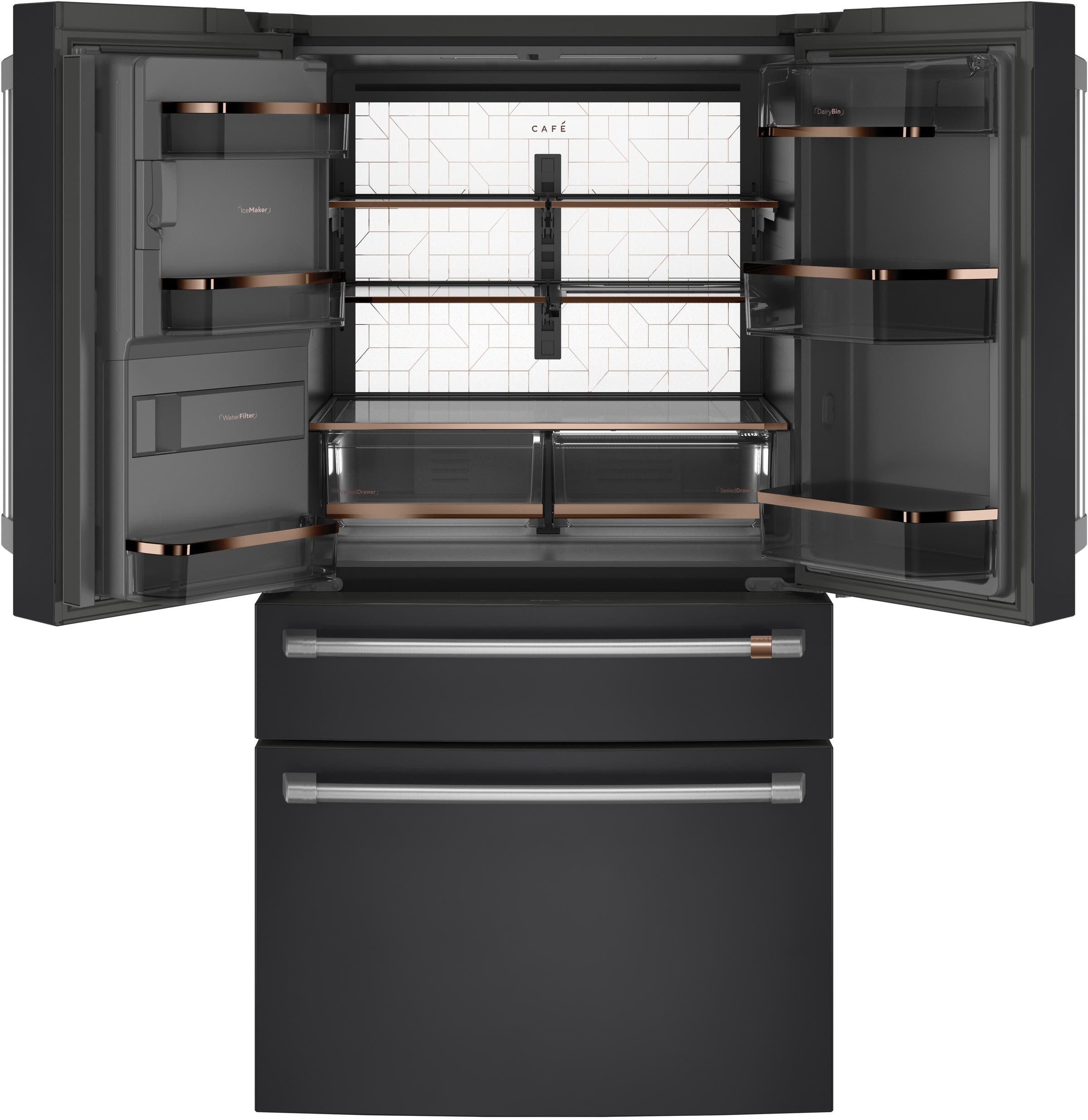 Cafe CXE22DP3PD1 Matte Black