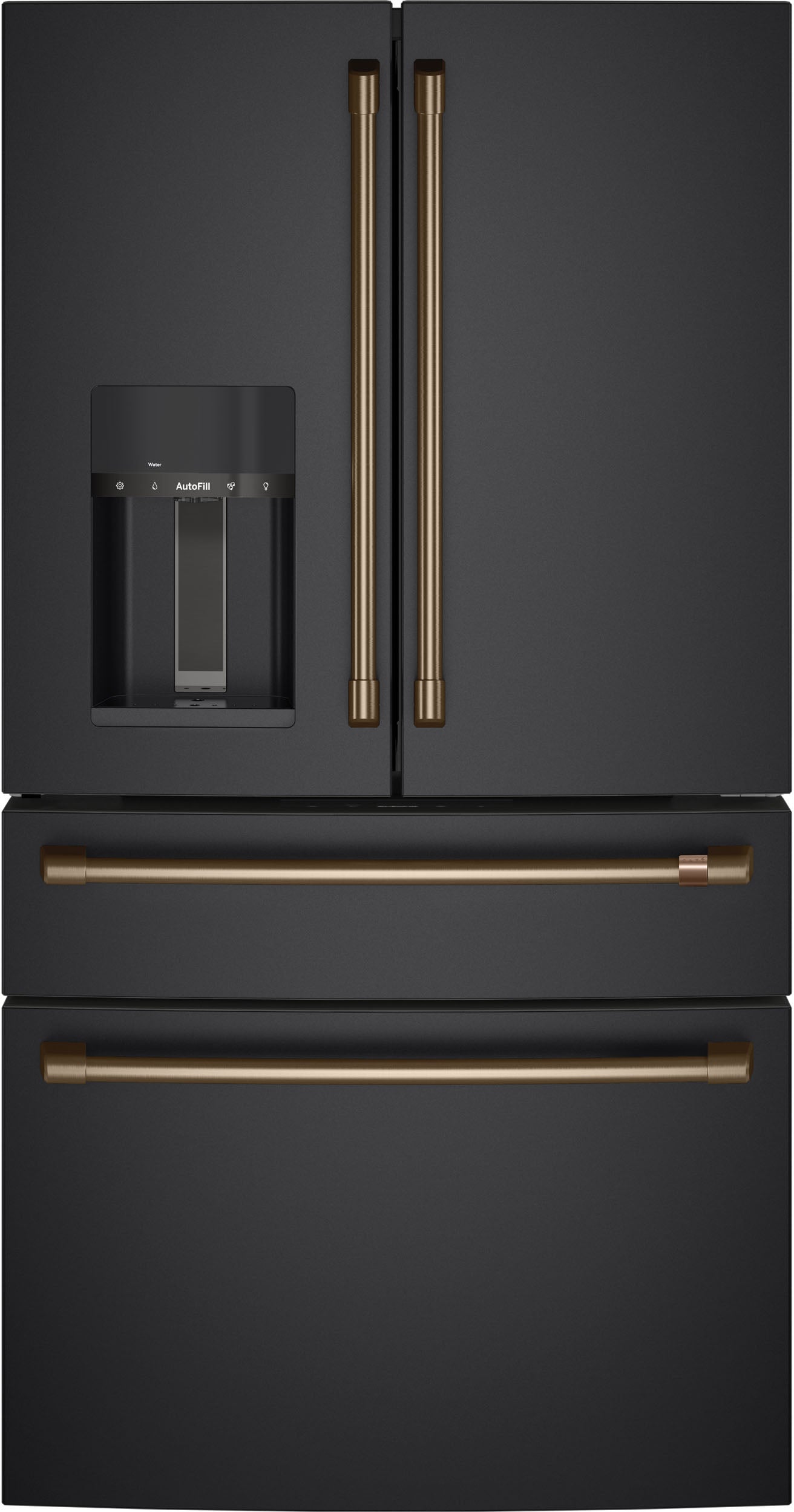 Cafe CXE22DP3PD1 36 Inch Counter Depth 4-Door French Door Smart