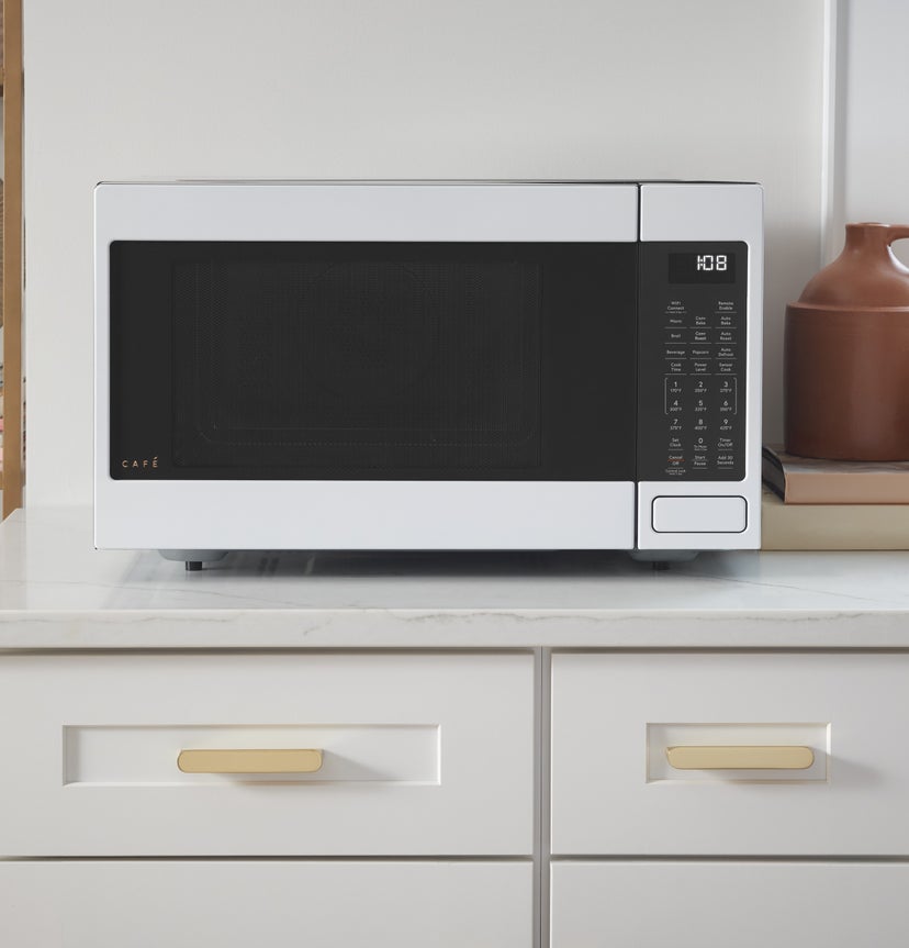 Cafe CEB515P4NWM 22 Inch Countertop Microwave Oven with Convection,...