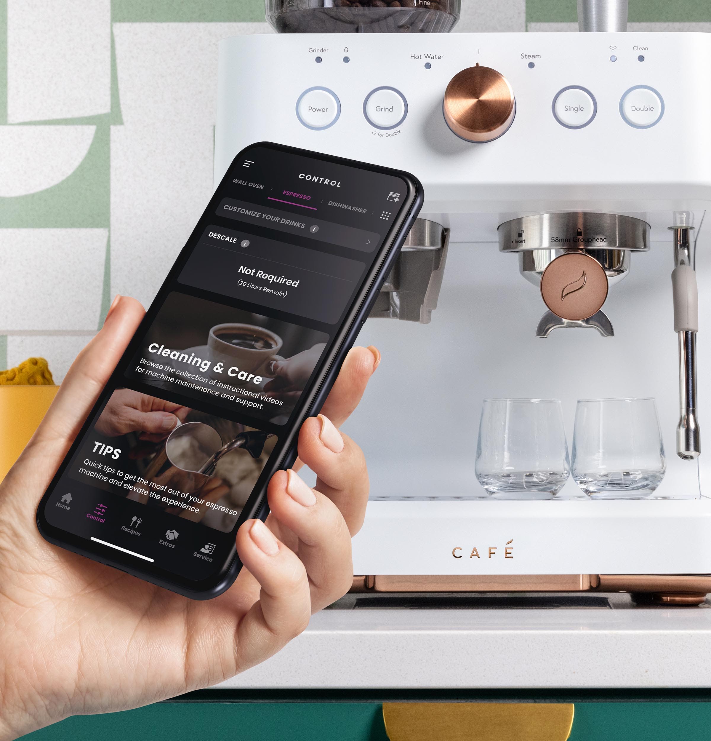 Cafe C7CESAS4RW3 Matte White
