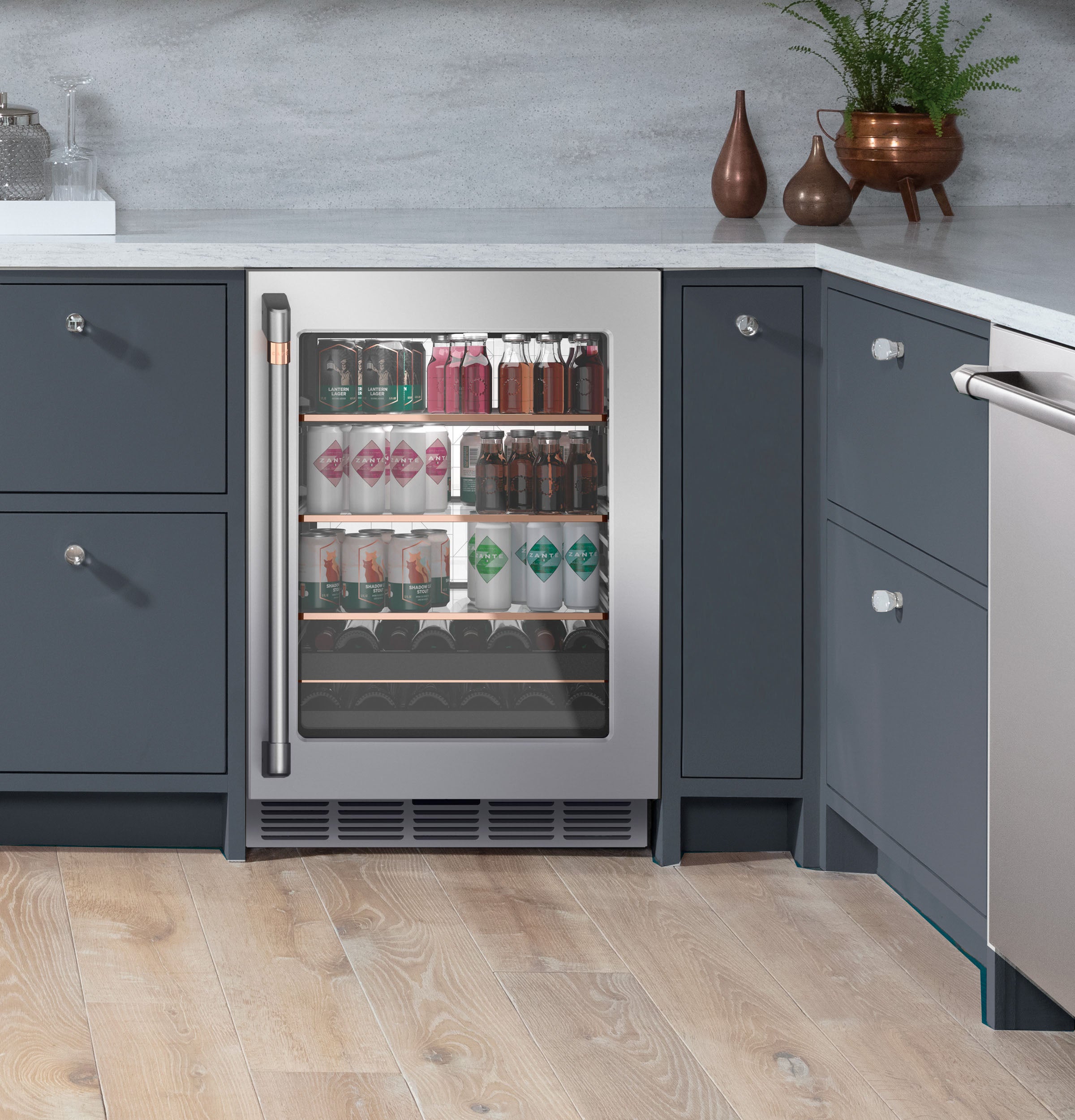 Cafe CCP06BP2PS1 24 Inch Built-In Smart Beverage Center Stainless