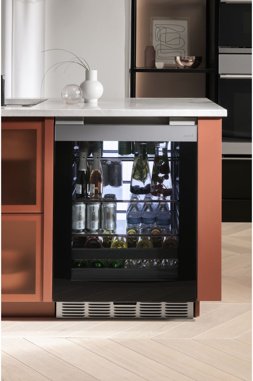 Cafe CCR06BM2PS5 24 Inch, 5.1 Cu. Ft. Built In/Freestanding Smart C...