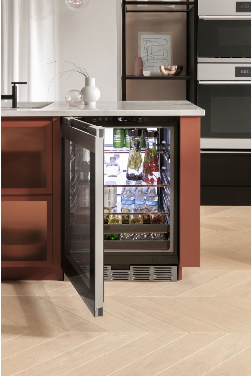 Cafe CCR06BM2PS5 24 Inch, 5.1 Cu. Ft. Built In/Freestanding Smart C...