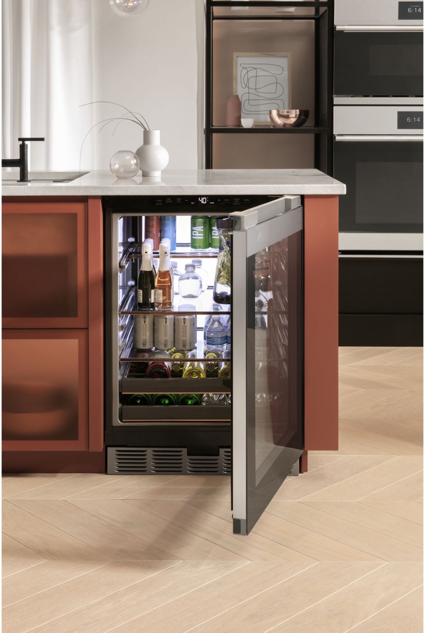 Cafe CCR06BM2PS5 24 Inch, 5.1 Cu. Ft. Built In/Freestanding Smart C...