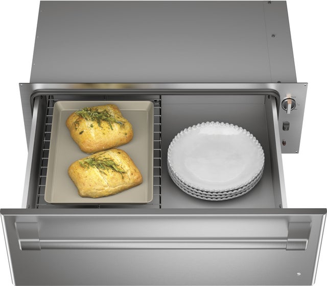 Cafe CTW900P2PS1 30 Inch Warming Drawer with 1.9 cu. ft. Capacity, ...