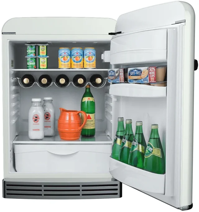 Big Chill BC55UCFSR1GW 24 Inch Retro Beverage Fridge Without Icemaker: Gr...