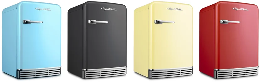 Big Chill BC55UCFSR1GW 24 Inch Retro Beverage Fridge Without Icemaker: Gr...