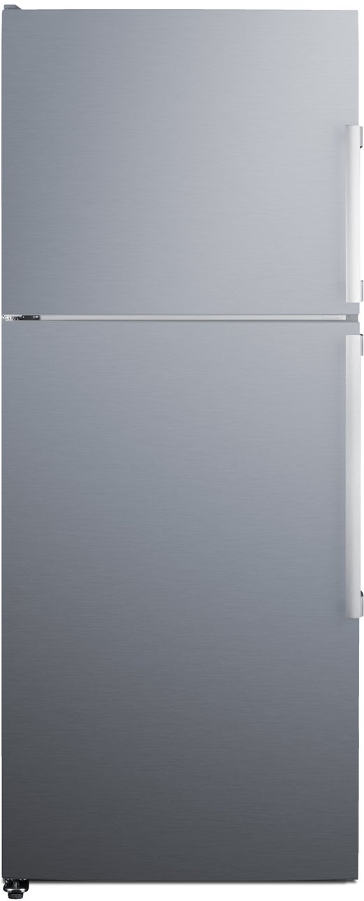 Summit FF1514SSIMLHD 28" Top Mount Refrigerator-Freezer With Icemaker: ...