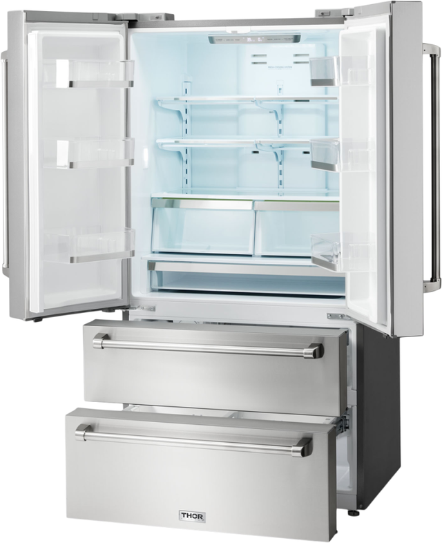 Thor TRF3602 36 Inch Professional French Door Refrigerator with...