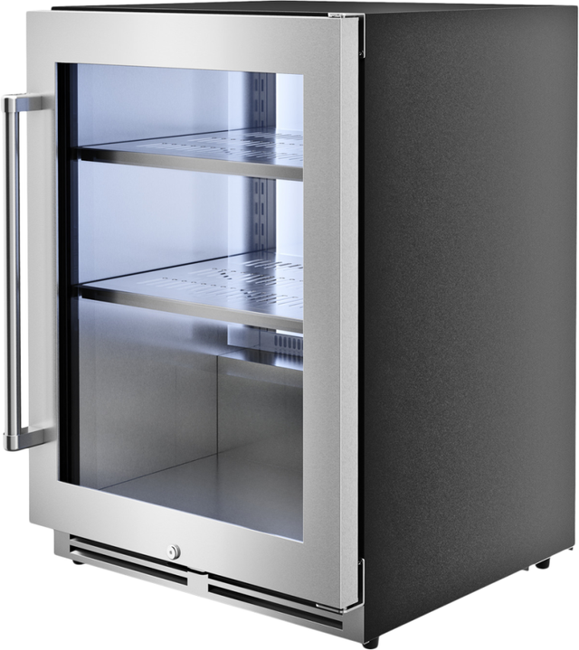 Thor TBR24U 24 Inch Undercounter Beverage Center: Stainless St...