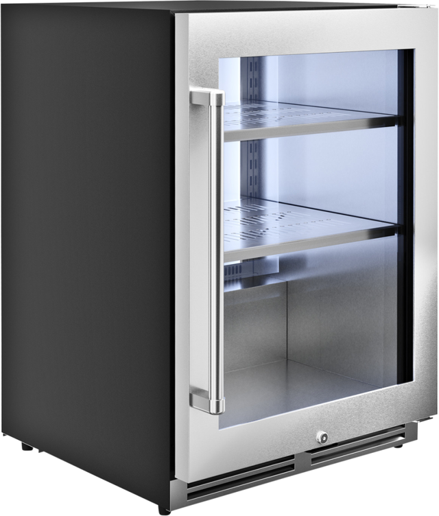 Thor TBR24U 24 Inch Undercounter Beverage Center: Stainless St...