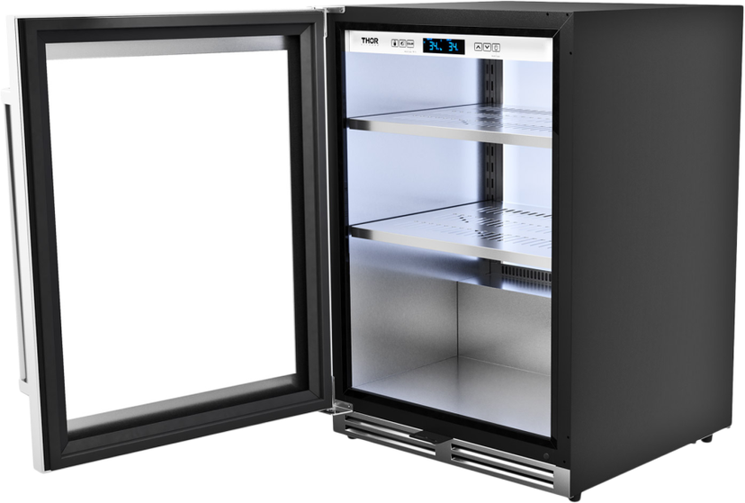 Thor TBR24ULH 24 Inch Freestanding/Built-In Undercounter Single ...