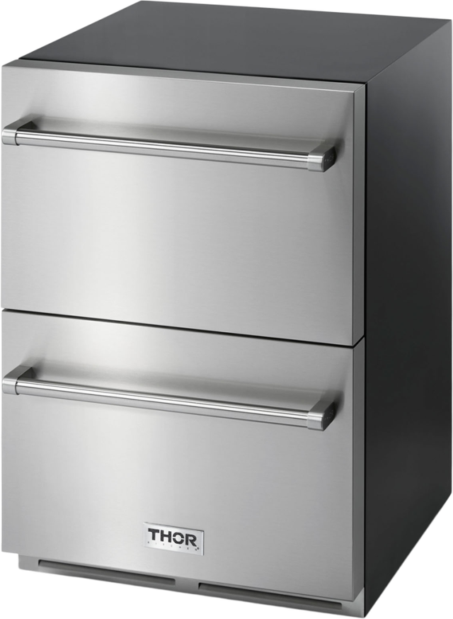 Thor TRF24U 24 Inch Indoor Outdoor Refrigerator Drawer: Stainl...