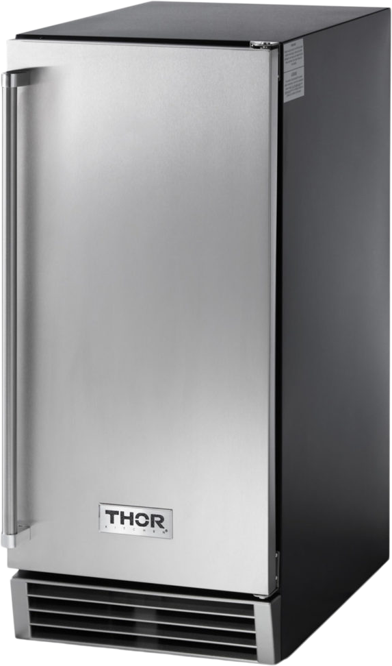 Thor TIM1501 15 Inch Freestanding Ice Maker: Stainless Steel