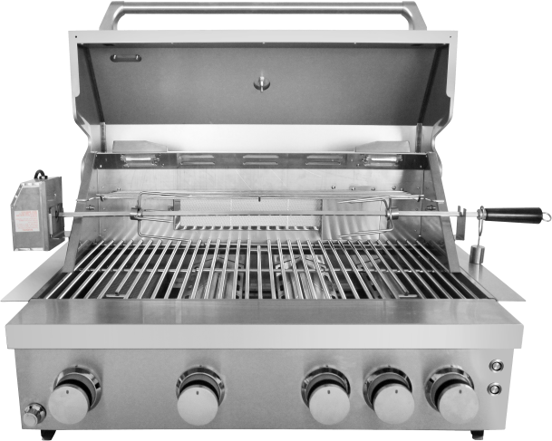 Thor MK04SS304 Pro Style 31 inch 4-Burner Built-in Propane Gas Is...