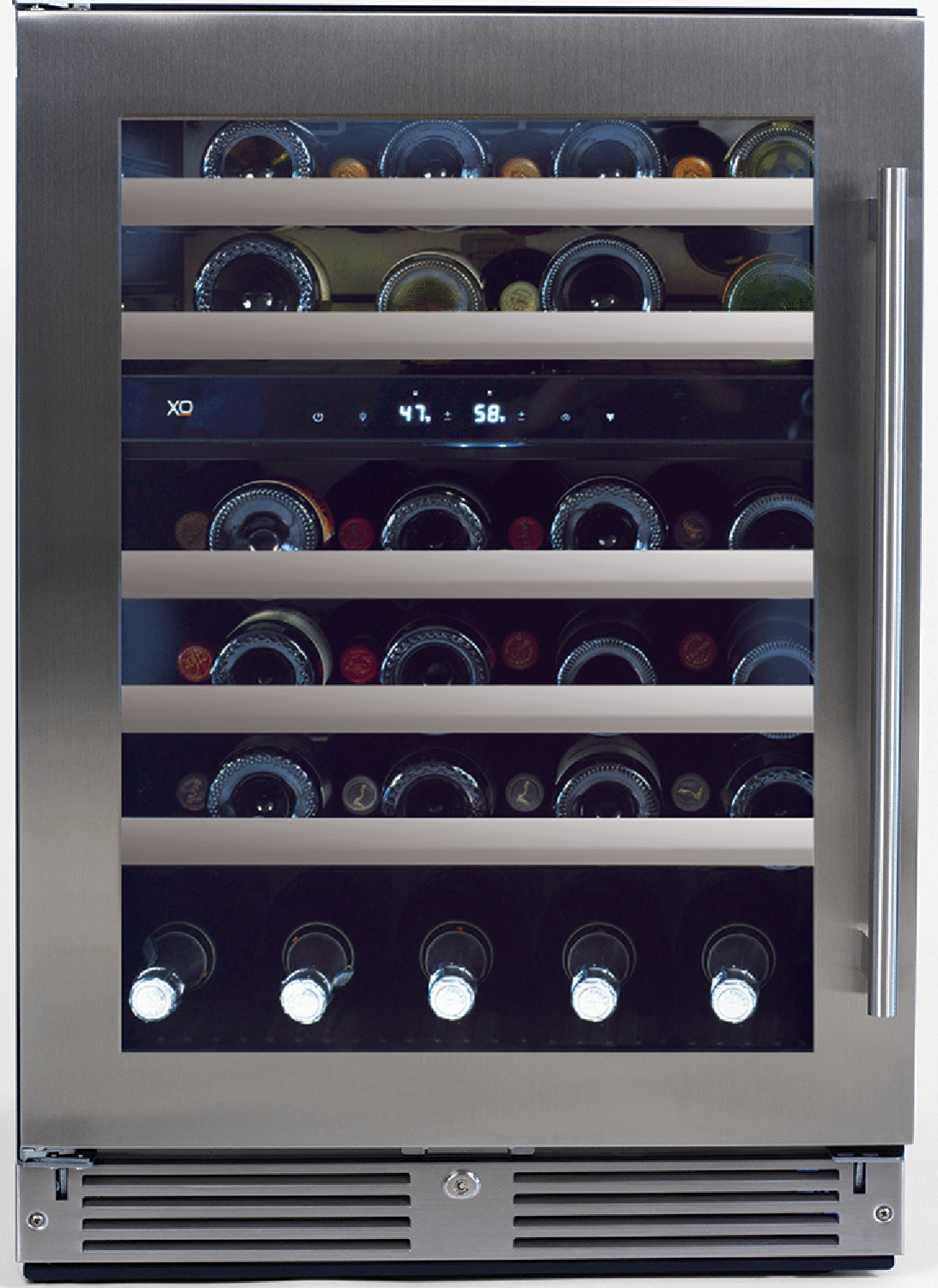 winexs Summit SWC182Z 18 Inch Undercounter Dual-Zone Wine Cellar