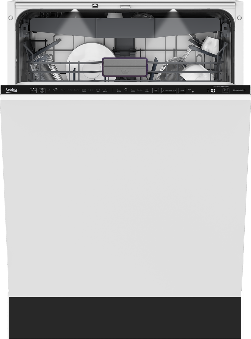 Beko DIT39434 24 Inch Fully Integrated Dishwasher with 16 Place ...