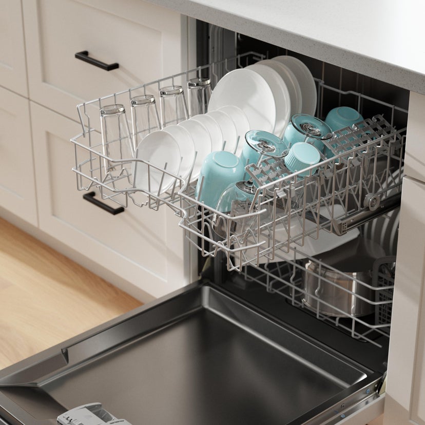 Bosch SHE3AEM2N 24 Inch Full Console Built-In Smart Dishwasher wit...