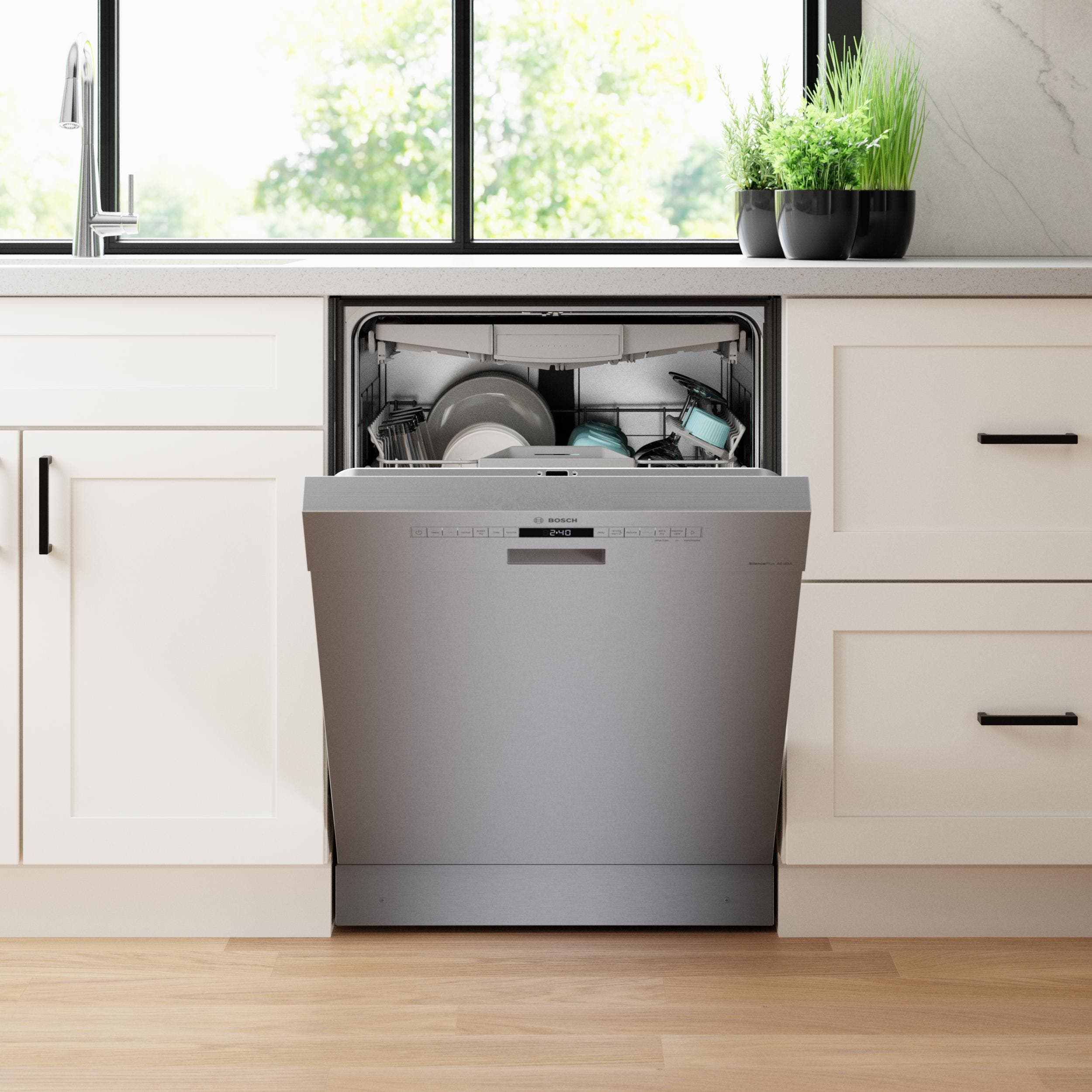 Bosch SHE53B75UC Stainless Steel