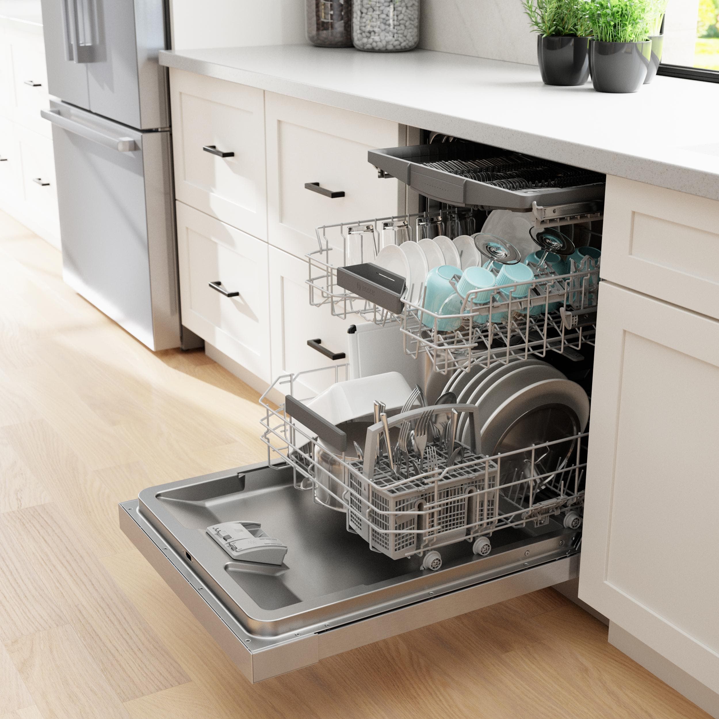 Bosch SHE53B75UC Stainless Steel