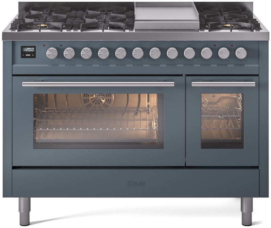 Ilve UP48FWMPBGLP Blue Grey With Satin Trim, Lp