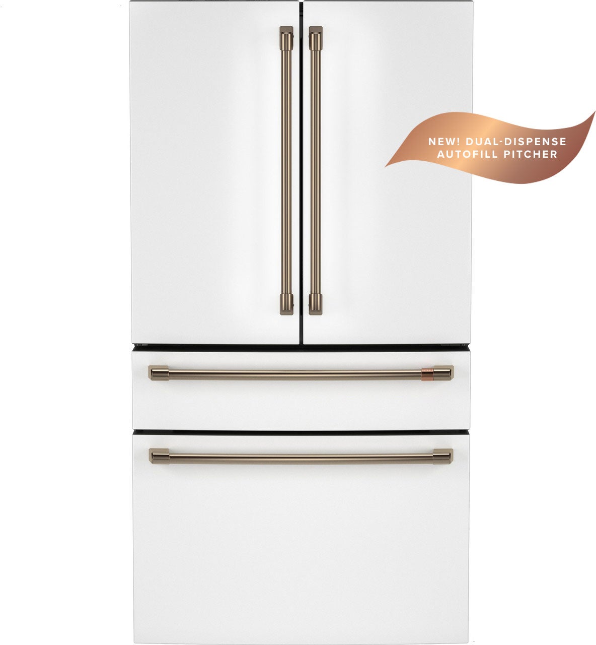 Cafe CJE23DP4WW2 36 Inch Counter-Depth Freestanding 4-Door French