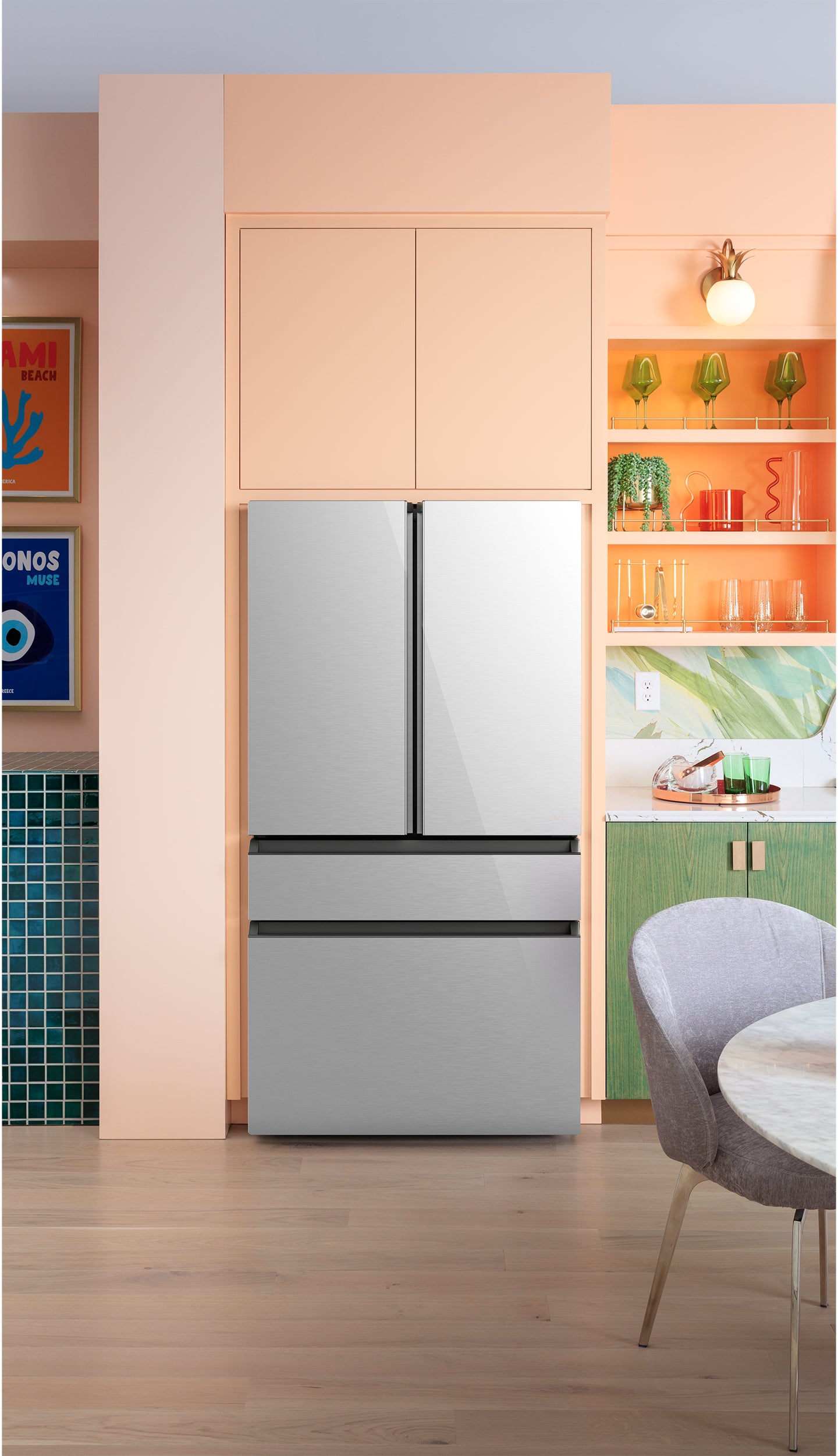 Cafe CJE23DM5WS5 36 Inch Counter-Depth Freestanding 4-Door