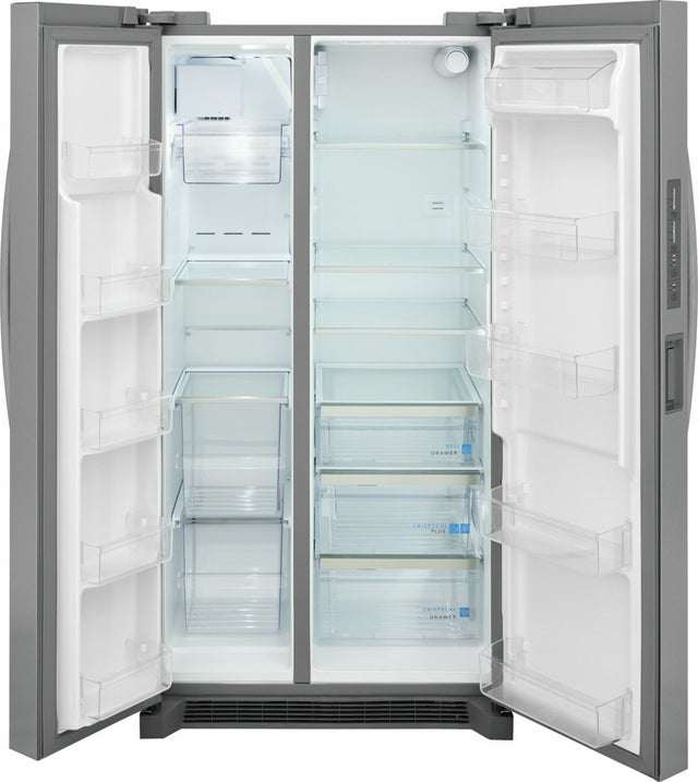 Frigidaire GRSN2620AF 26 Cu. Ft. Side By Side Refrigerator: Smudge Proof...