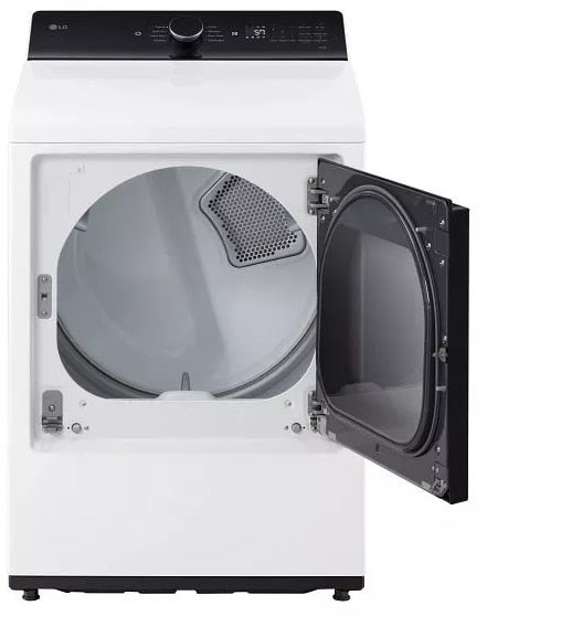 LG DLE8400WE 27 Inch Top Load Electric Dryer with 7.3 cu ft Cap...