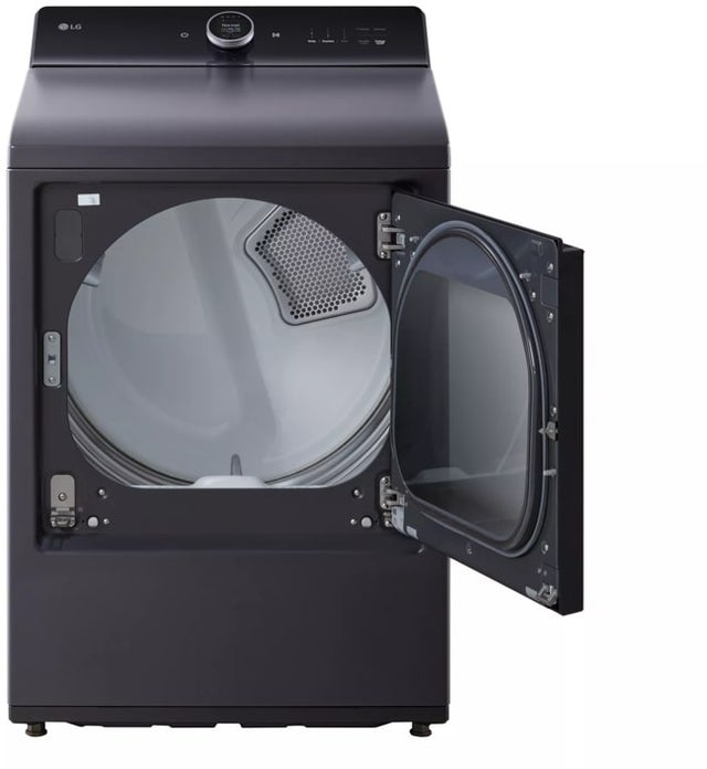 LG DLEX8600BE 27 Inch Top Load Dryer with 7.3 cu ft Capacity, Ea...