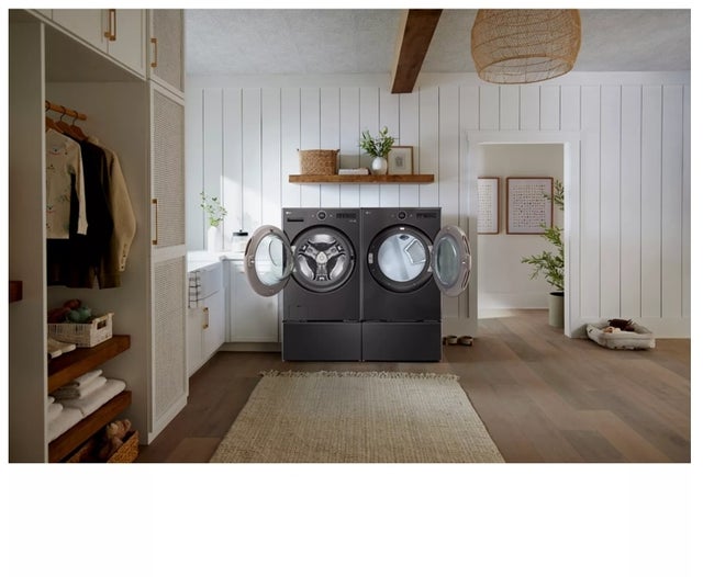 LG DLGX6501B 27-Inch Gas Smart Dryer with 7.4 cu. ft. Capacity,...