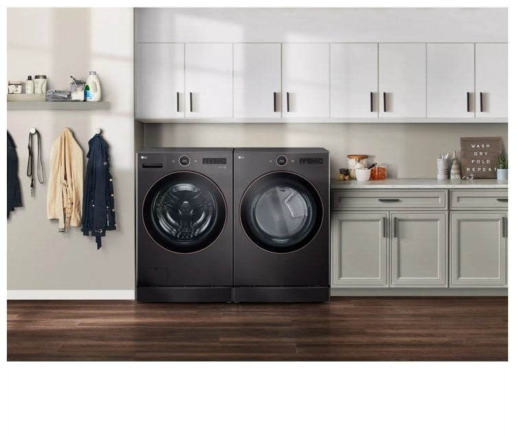 LG DLGX6501B 27-Inch Gas Smart Dryer with 7.4 cu. ft. Capacity,...