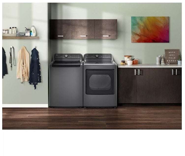 LG WT7150CM 5.0 cu.ft. Ultra Large Capacity Top Load Washer: M...