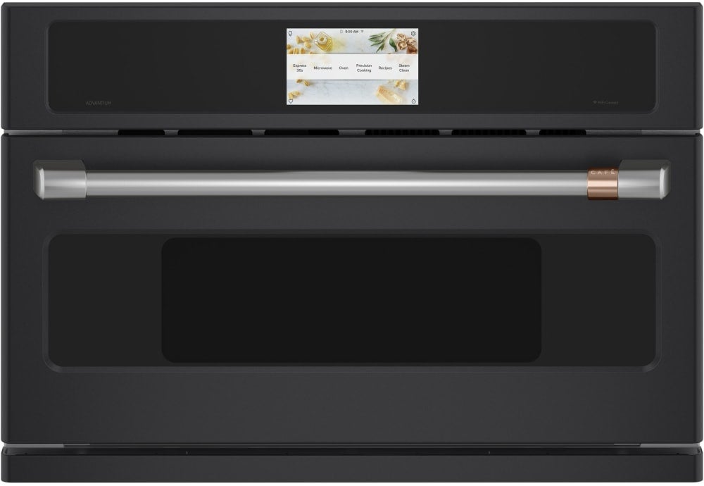 Cafe CSB913P3VD1 30 Inch Built-In Smart Microwave Oven Matte Black