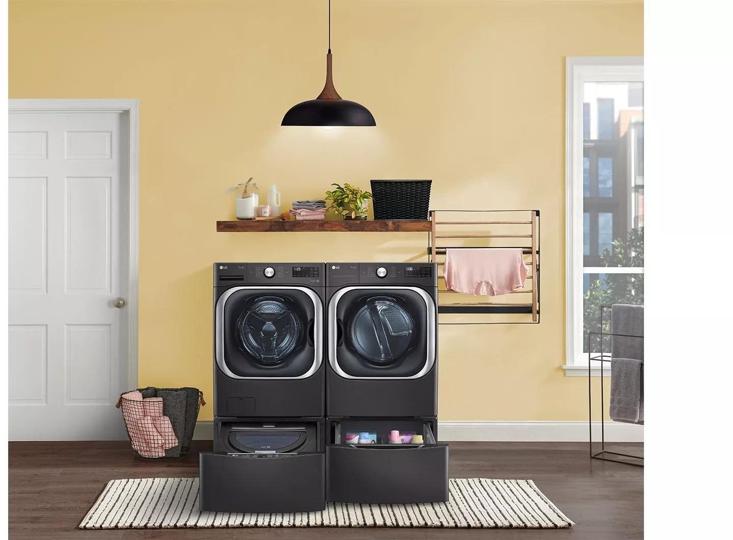 LG WDP5B Black Steel