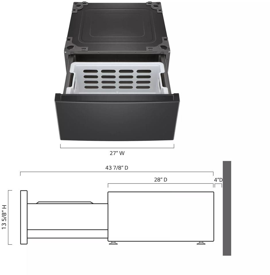 LG WDP6M Middle Black