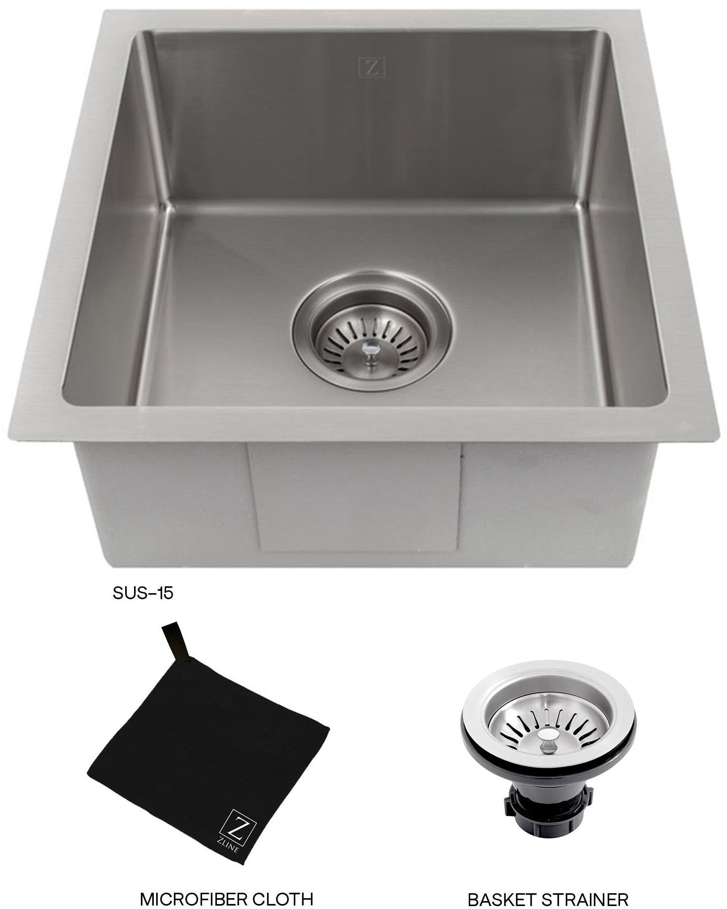 Zline SUS15 Stainless Steel