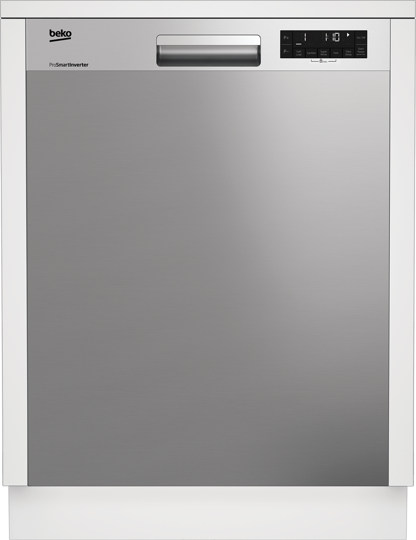 Beko DUT25401XHW 24 Inch Semi-Integrated Dishwasher With Pocket Han...